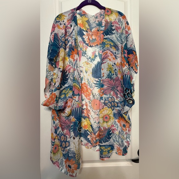 Women’s Floral Bathing Suit Cover Up - Picture 1 of 5